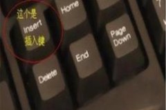 word文档打字时会消掉后面字解决方法